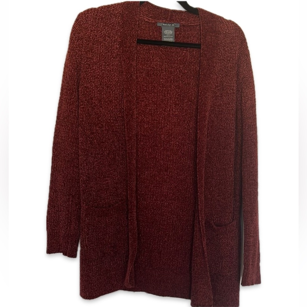 Red Sweater Cardigan